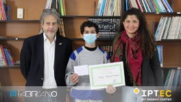 IPTEC-Fabriano 2020 Drawing Contest: 1st Prize Remittance Ceremony
